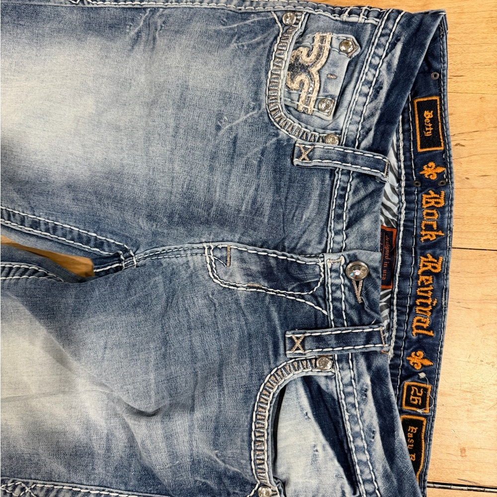 Rock Revival Blue Women’s Easy Boot Jeans (Betty)